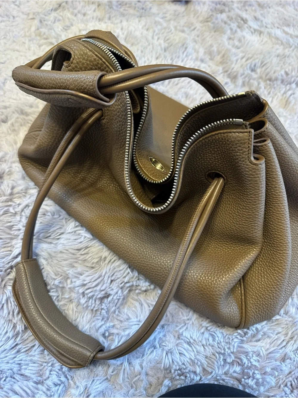 2025 Loewe Madrid Bag in Dark Beige (Large)